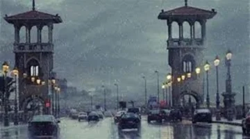 أمطار غزيرة تسبب سيول واضطراب الملاحة اليوم